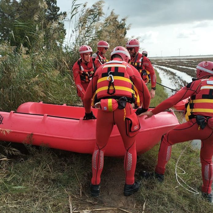 Así actuaron los equipos de búsqueda de personas de Cruz Roja durante la DANA