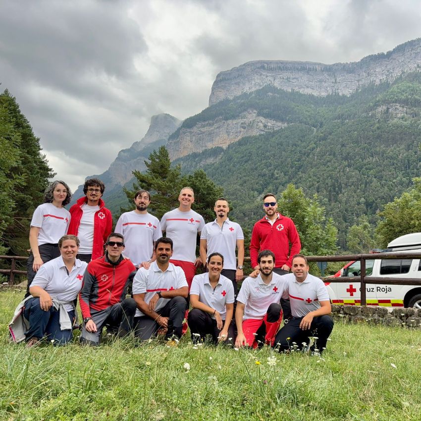 Cuidar la naturaleza y a quienes la disfrutan: el compromiso de Cruz Roja en Ordesa