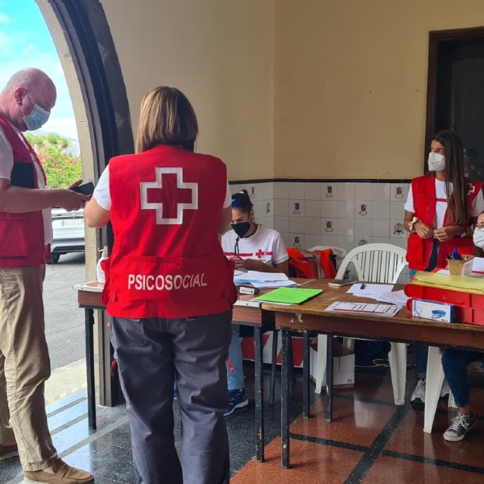 Cruz Roja ha realizado más de 600 asistencias en La Palma