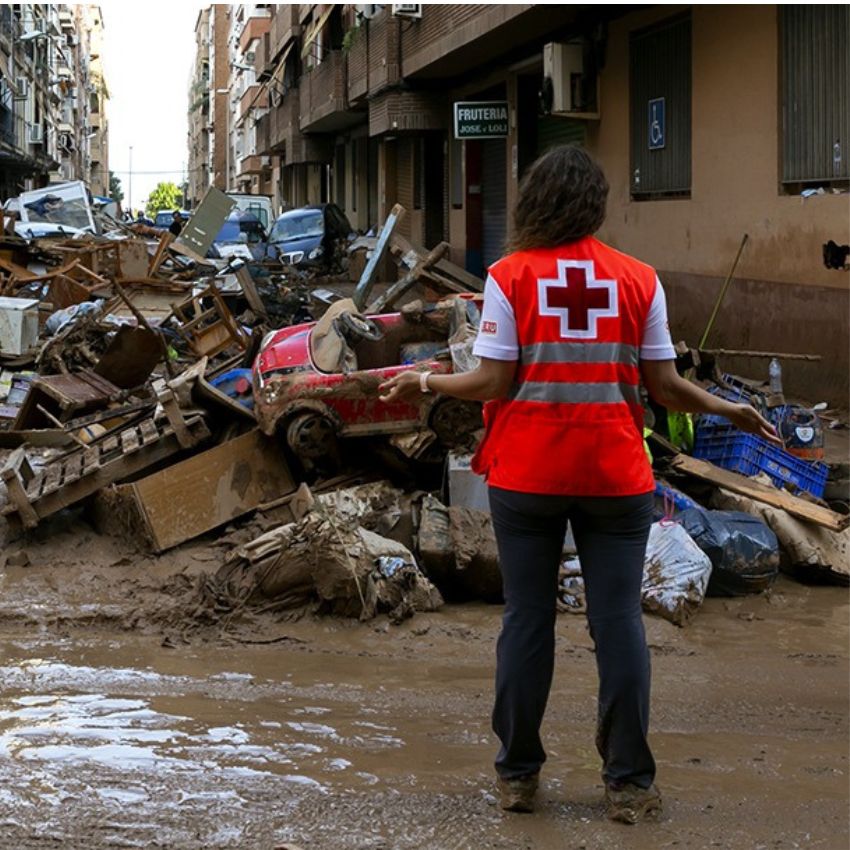 Las cinco vidas que un equipo de Emergencias de Cruz Roja salvó en la zona cero