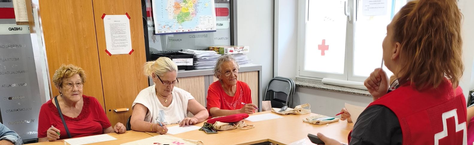 Un campamento para personas mayores