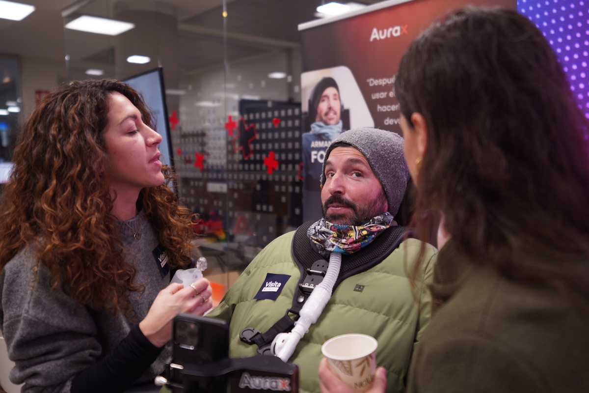 Armando Folgado, cofundador de Aurax y Rosa Pla, CMO de Aurax