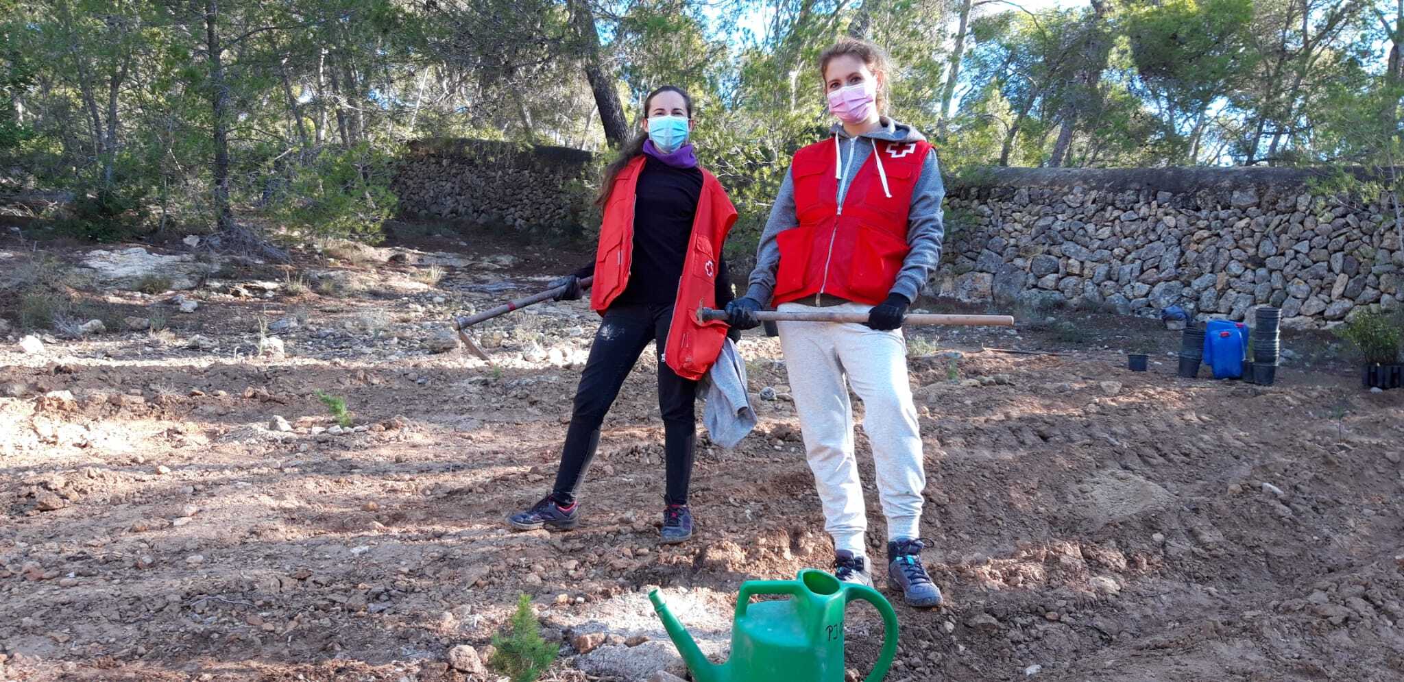 Un movimiento rojo y verde: así compensa Cruz Roja su huella de carbono