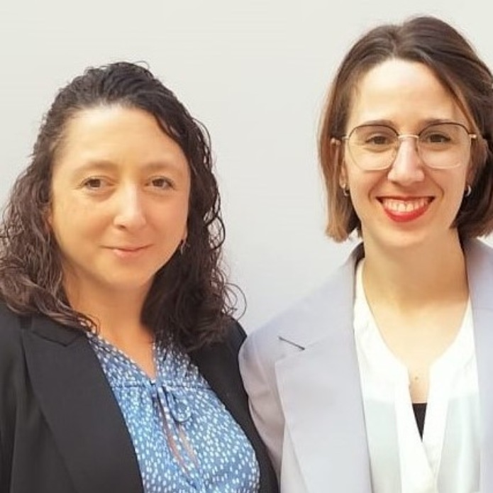 Laura Atarés y Sandra Pàmies