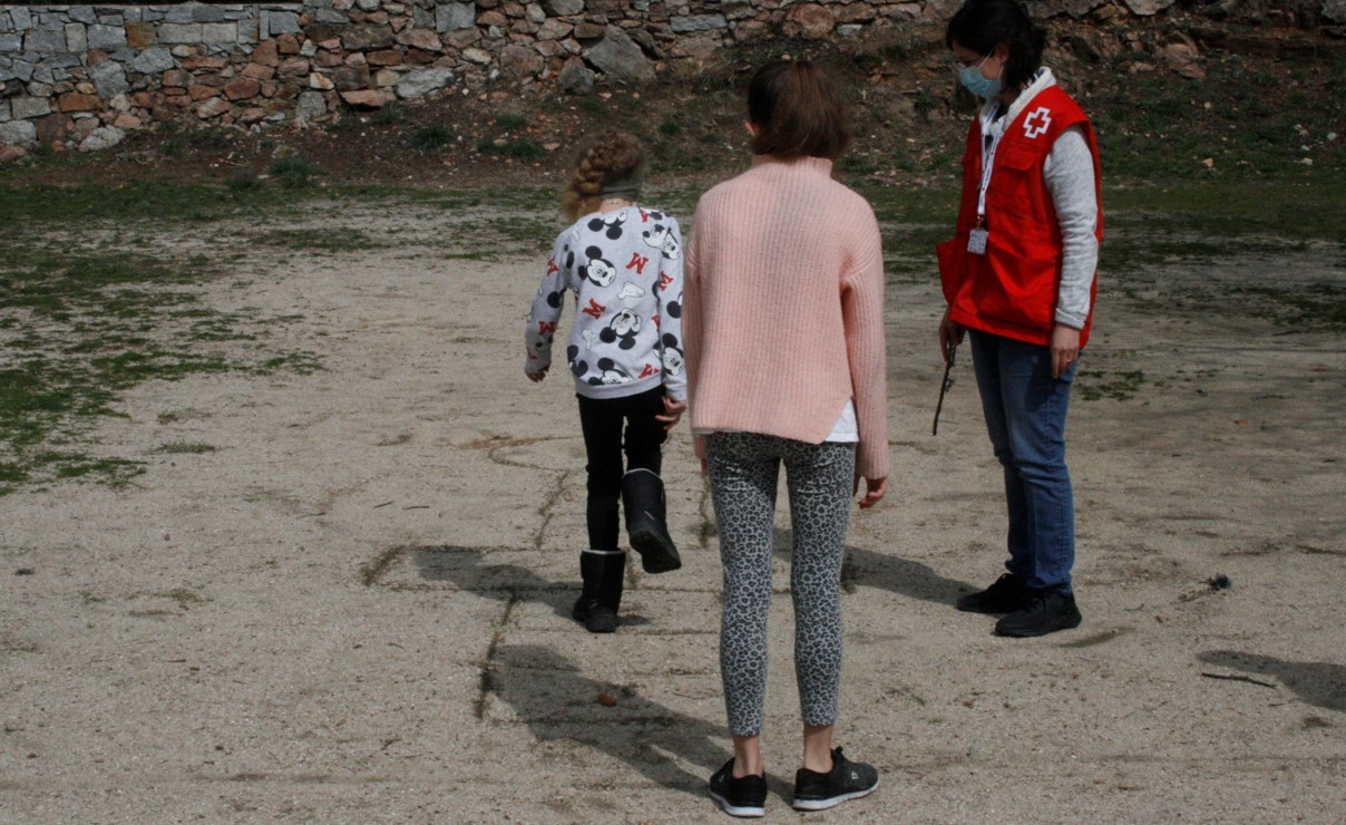 Cruz Roja trabaja en la integracion de las familias ucranianas en la sociedad