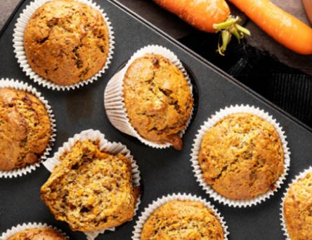 Muffins de Zanahoria
