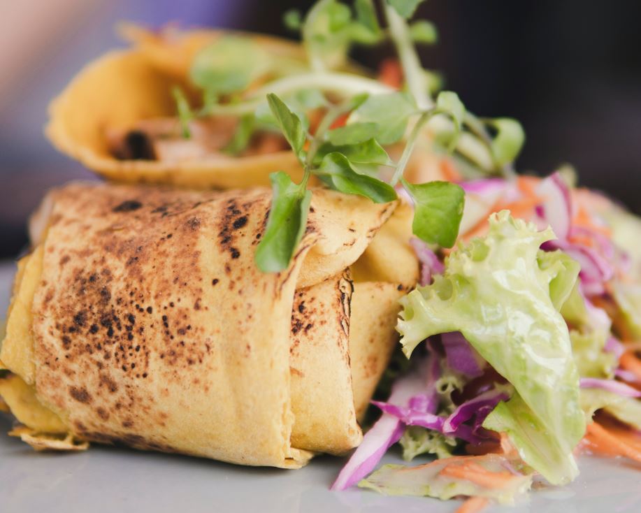 Wrap caprese con huevo y espinacas - Cruz Roja