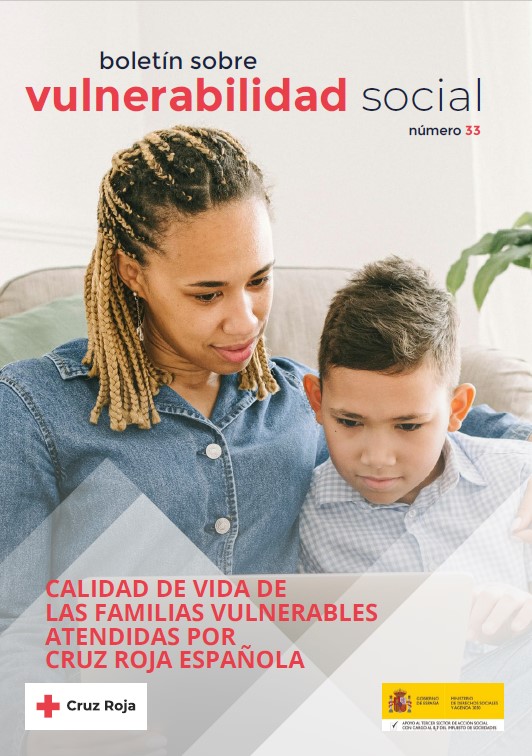 Nº 33 - Calidad de vida de las familias vulnerables atendidas por Cruz Roja Española