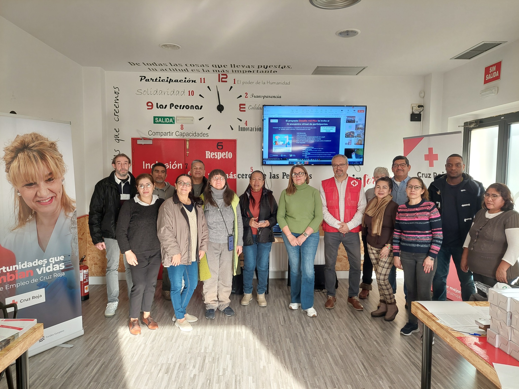 Más de 400 participantes del plan de empleo de Cruz Roja se convierten en activistas de la lucha contra el edadismo