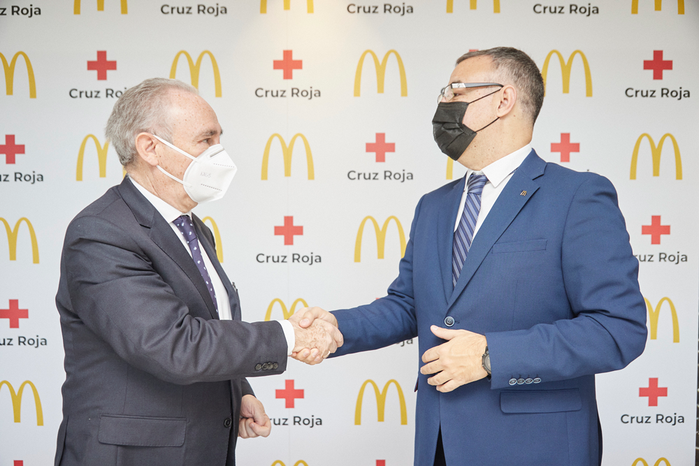 Cruz Roja y McDonald’s firman un acuerdo para fomentar el empleo de mujeres víctimas de violencia de género
