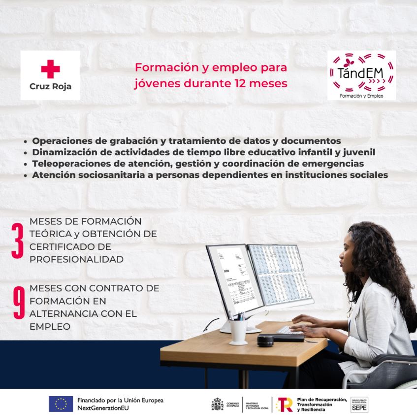 Arranca el programa TándEM de formación y empleo para jóvenes