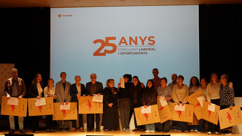 25 años conectando oportunidades: Cruz Roja Catalunya celebra un cuarto de siglo de empleo que transforma vidas