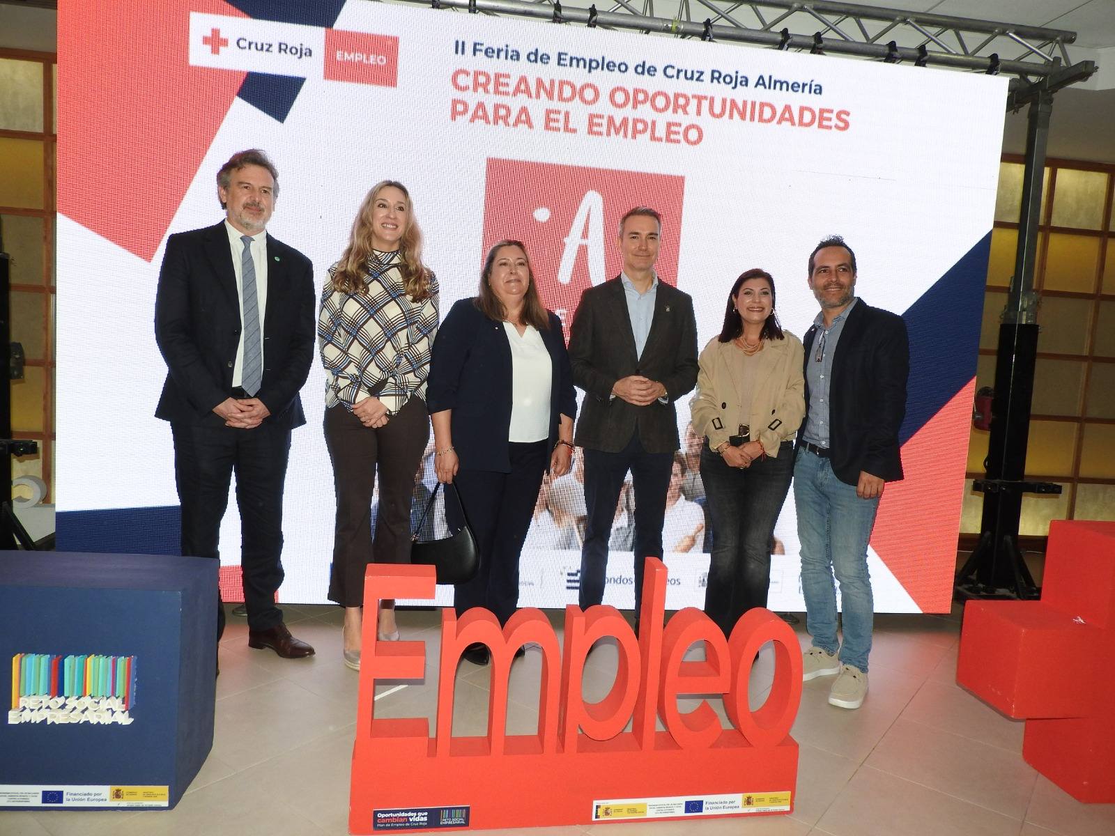 Cruz Roja abre nuevas oportunidades laborales para 130 personas en la provincia de Almería