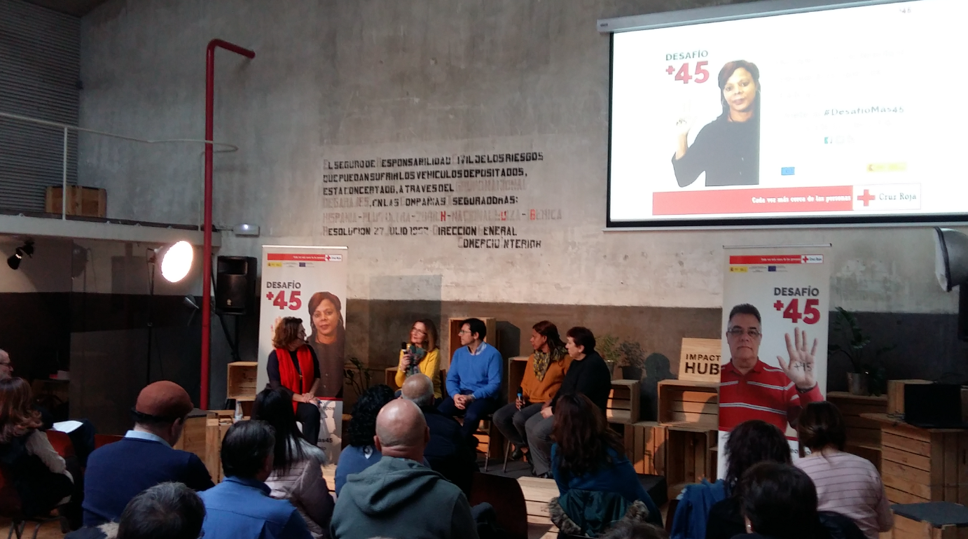 El proyecto Desafío +45 del Plan de Empleo de Cruz Roja, finalista en la categoría Social del concurso “Europa se Siente”