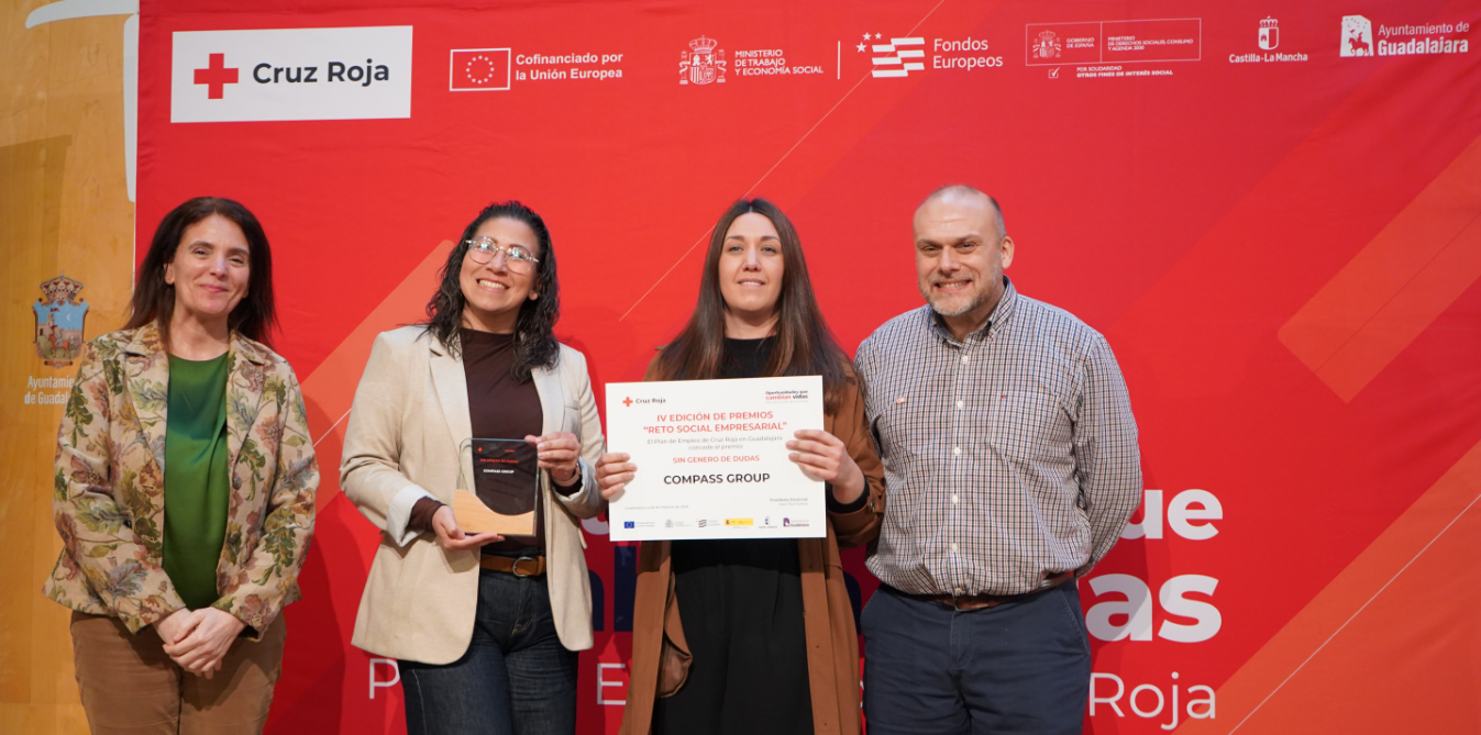 Cruz Roja Guadalajara reconoce la colaboración de empresas en la IV edición de los Premios Reto Social Empresarial