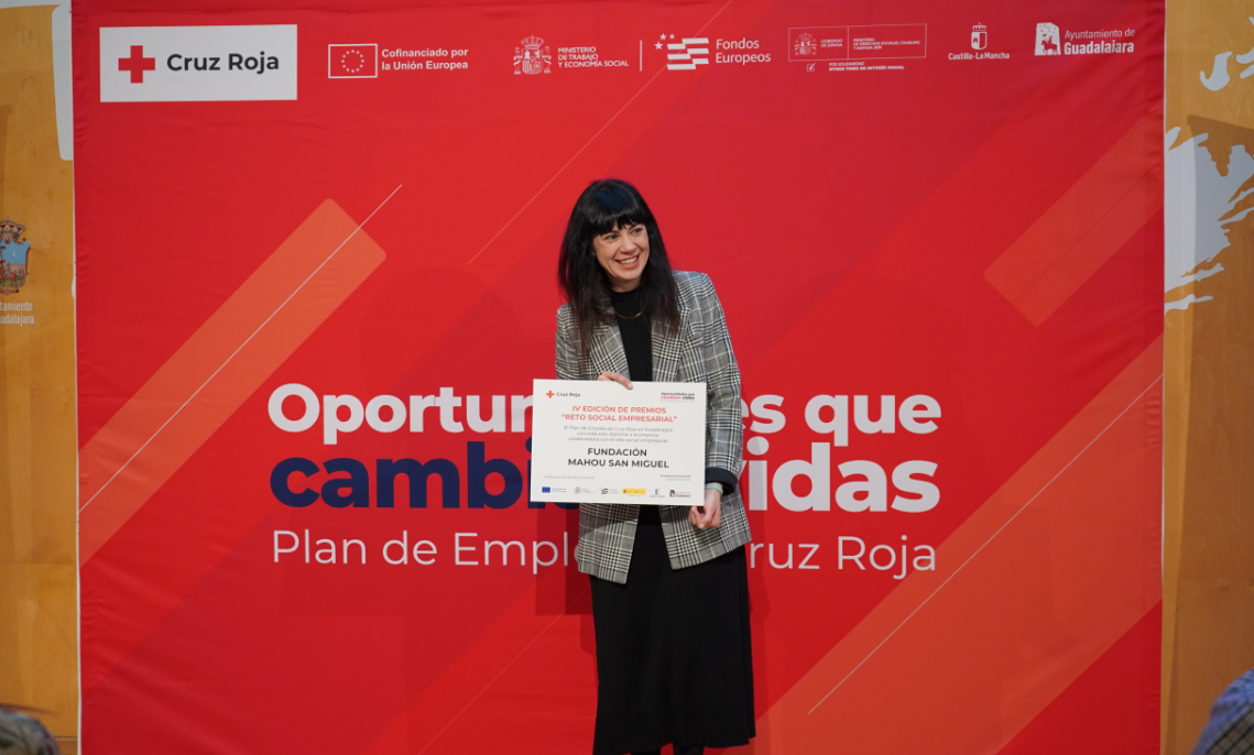 Cruz Roja Guadalajara reconoce la colaboración de empresas en la IV edición de los Premios Reto Social Empresarial