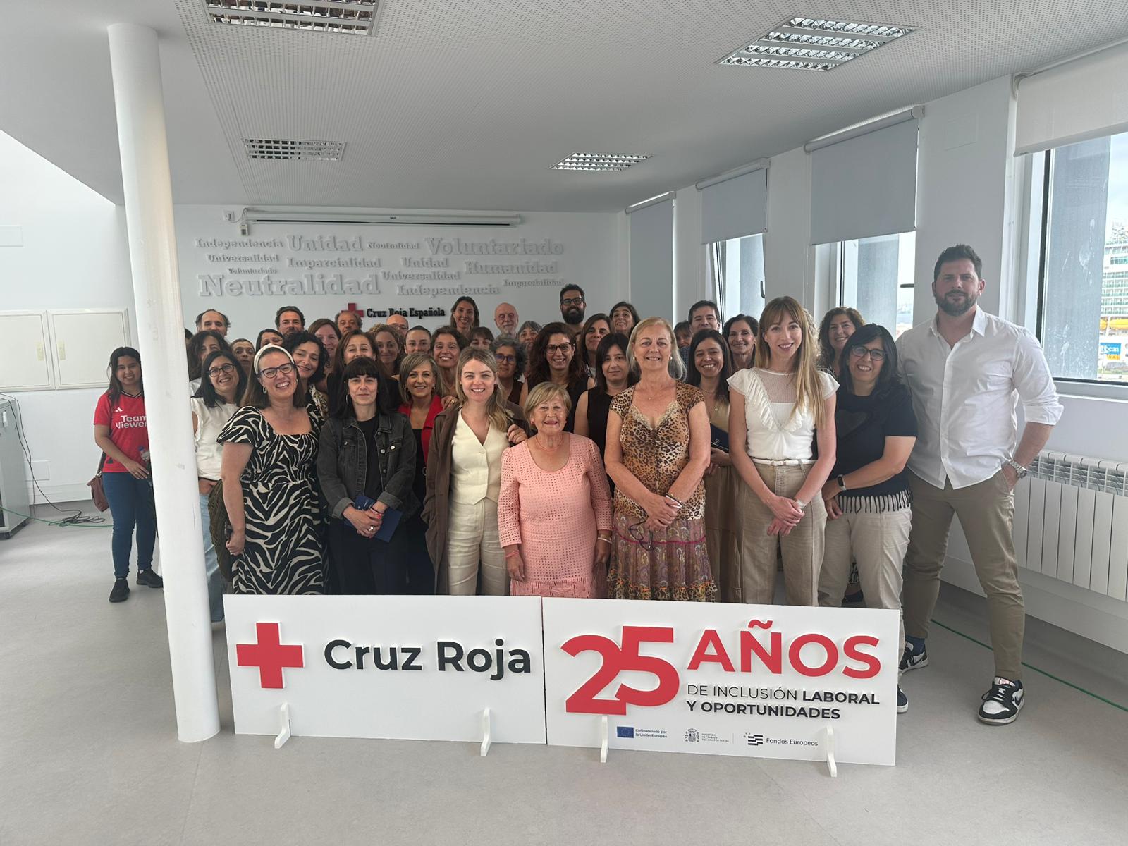 La Xunta destaca la herramienta EMI de Cruz Roja como ejemplo de innovación para potenciar la empleabilidad