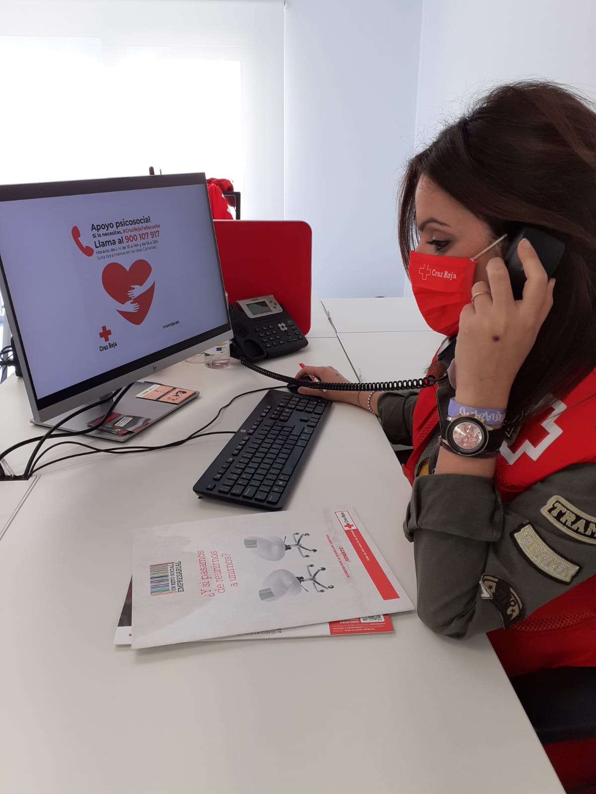 Cruz Roja Te Escucha colabora en el lanzamiento de Sperantia