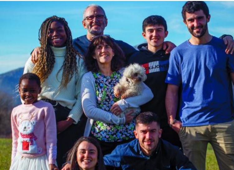 Paula Vigor, madre de acogida