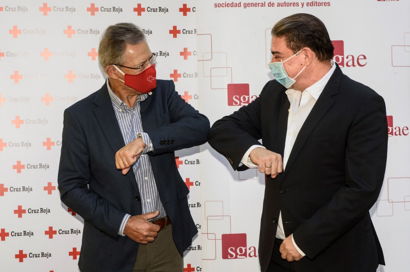 SGAE se une a Cruz Roja para poner en marcha actividades lúdicas