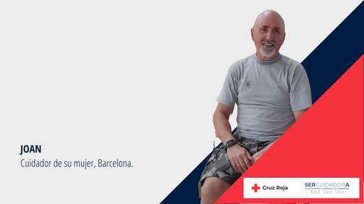 Joan, cuidador de su mujer, Barcelona