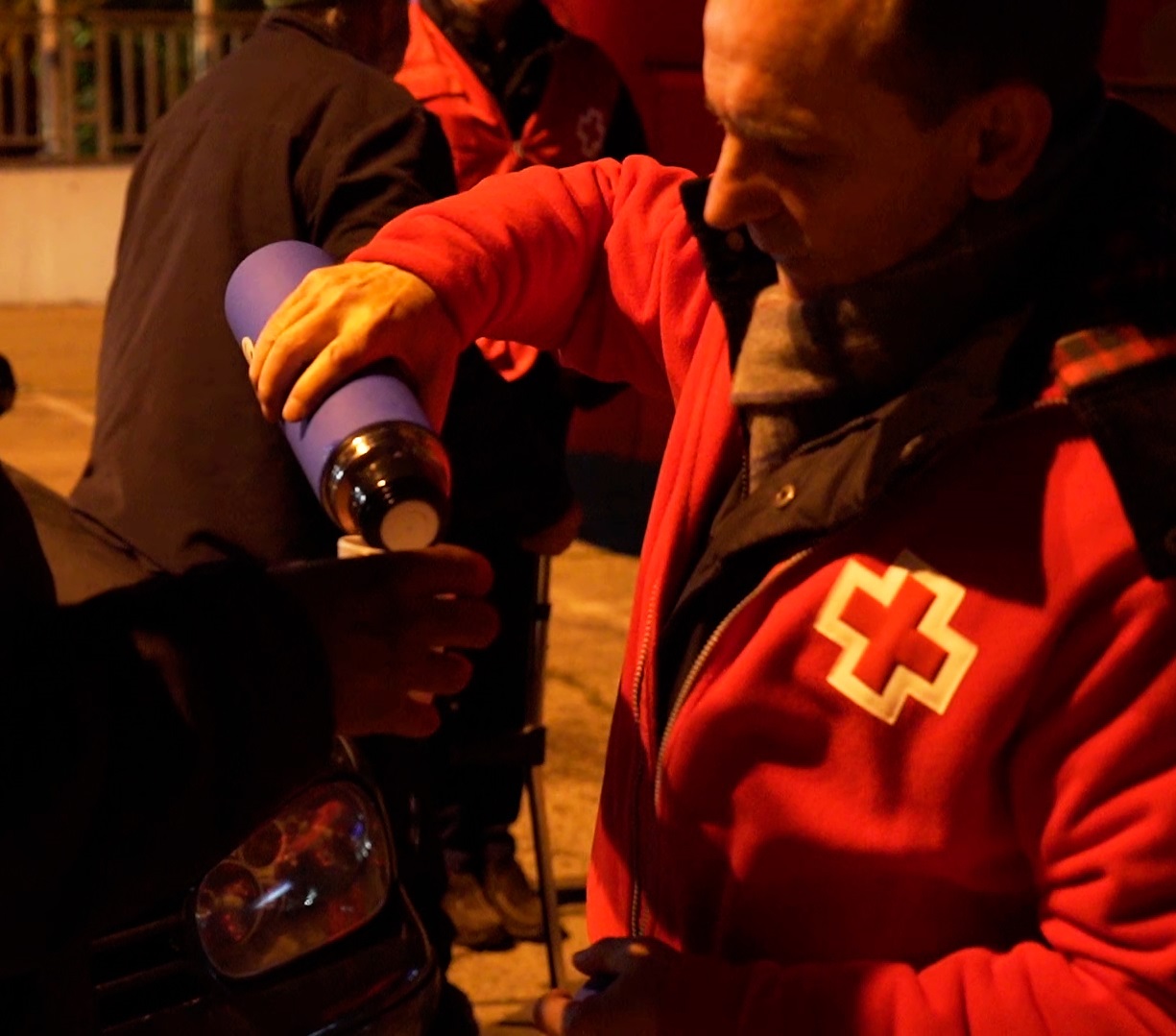 Cruz Roja intensifica su intervención con personas sin hogar ante la bajada de las temperaturas