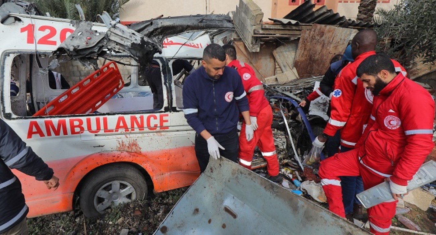 Palestina y Líbano - Cruz Roja apoya la respuesta humanitaria: artículos de primera necesidad y servicios básicos esenciales