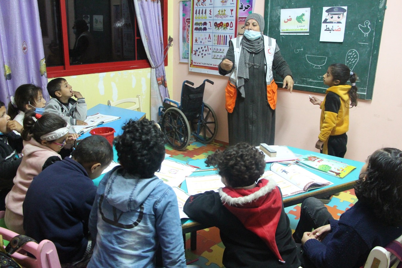 Palestina: acceso y calidad de servicios de rehabilitación para personas con discapacidad