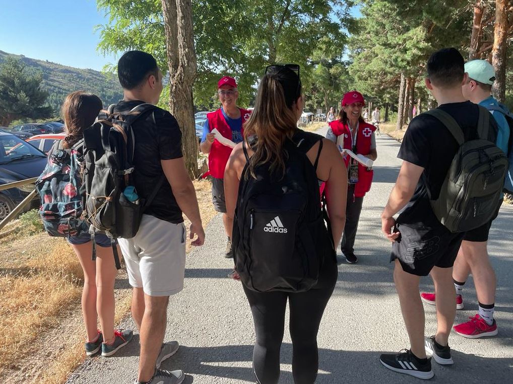 Cruz Roja recuerda: “El 95% de los incendios forestales se deben a la acción humana”