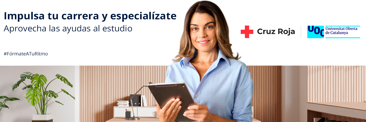 Descuentos Cruz Roja y UOC para el curso académico 2025-2026