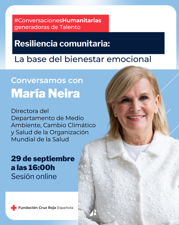 La quinta edición de las #ConversacionesHumanitarias de Fundación Cruz Roja Española reivindica la resiliencia comunitaria como clave para una salud emocional sostenible
