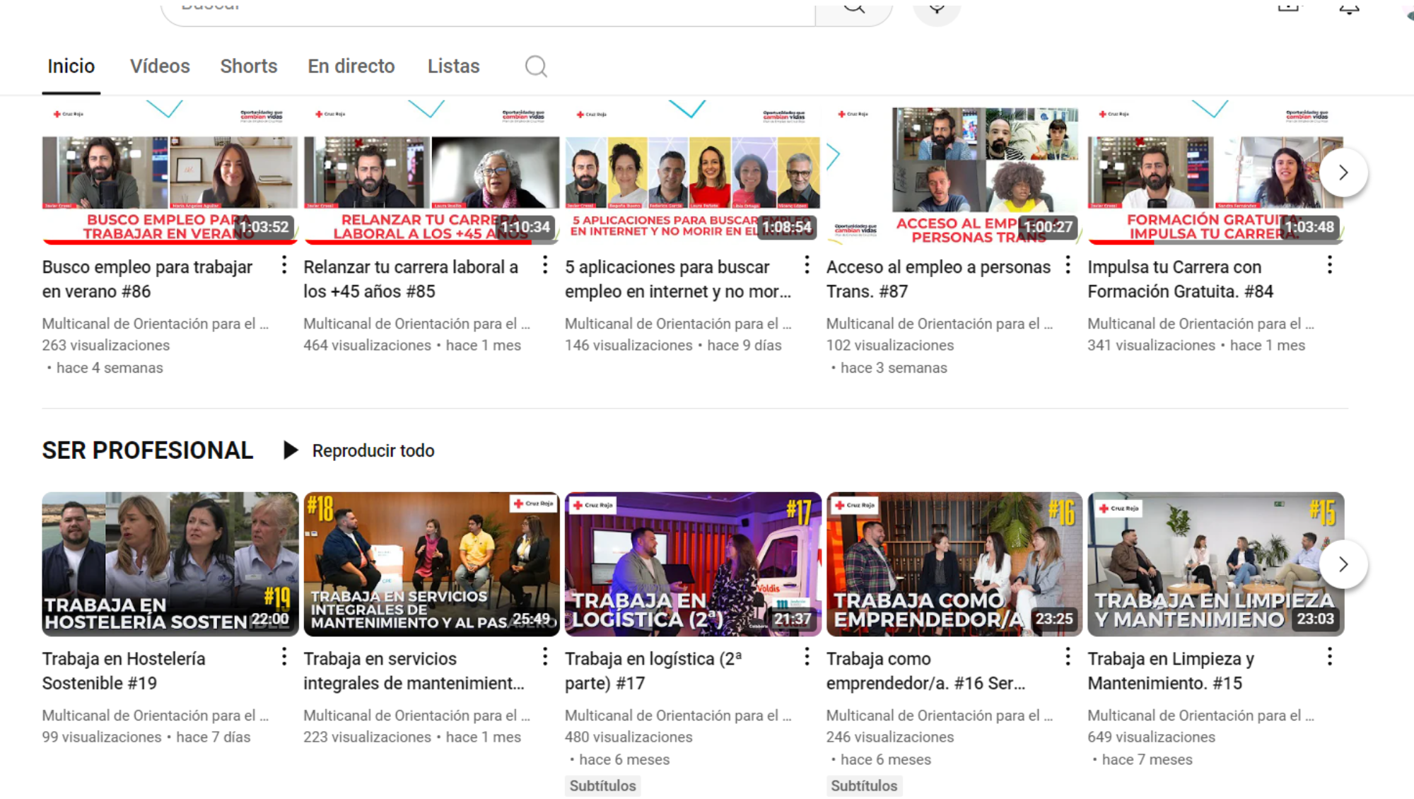 Descubre el Canal de YouTube de CREe: Tu Guía para la Orientación Profesional