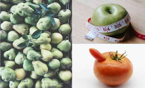 Estándares de belleza en fruta y verdura