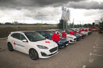 Ford España cede vehículos de su flota ante el COVID19