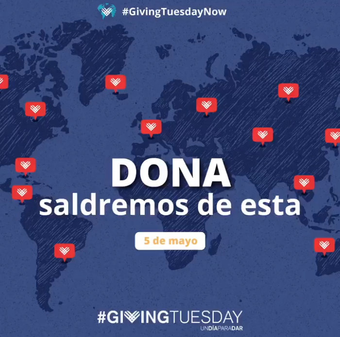 #GivingTuesdayNow, la respuesta global de generosidad frente a una pandemia global