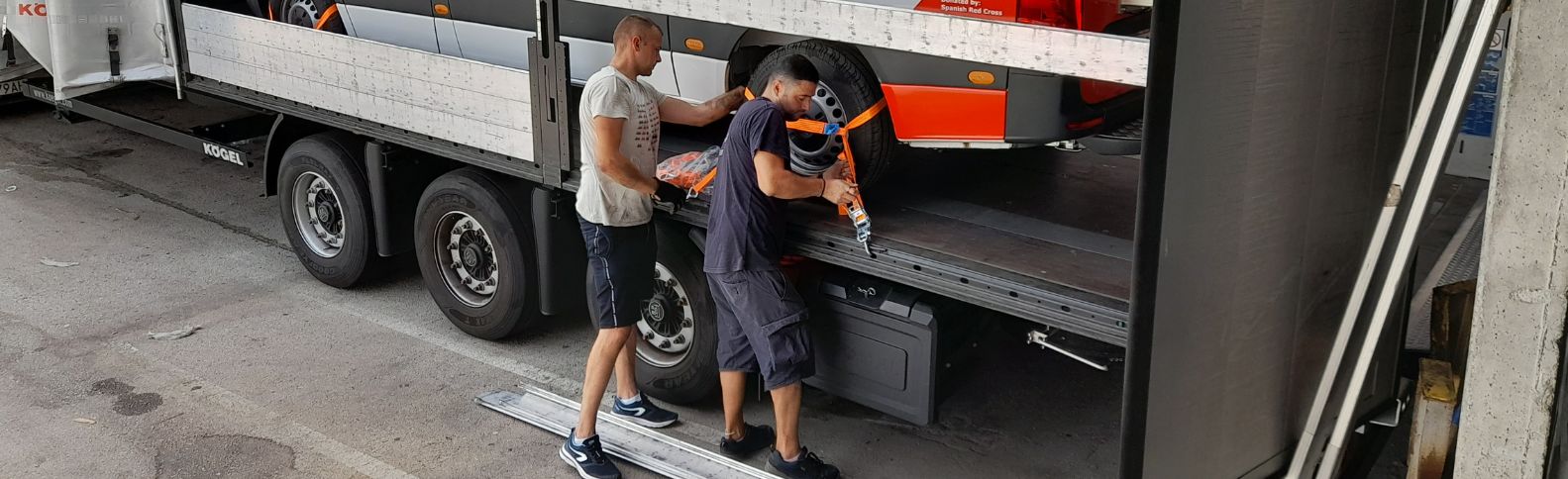 Cruz Roja Española continúa apoyando la labor de la Cruz Roja Polaca en la crisis de Ucrania