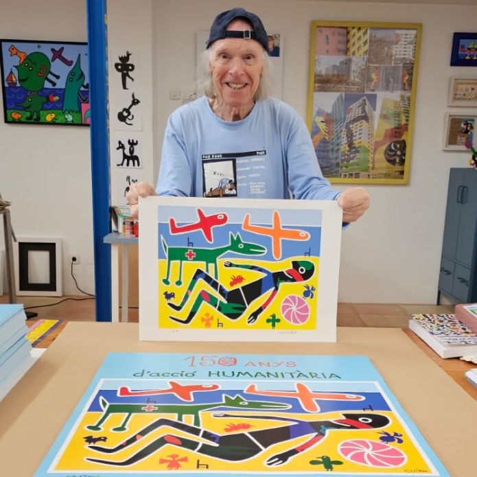 “Colaborar con Cruz Roja a través de mi obra ha sido todo un honor”